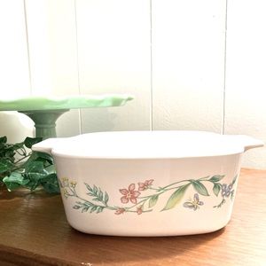 Vintage CorningWare My Garden 1.5 Quart